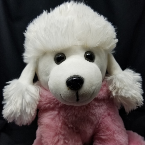 KELLY TOY PLUSH POODLE WITH PINK UNICORN COSTUME - Picture 7 of 9